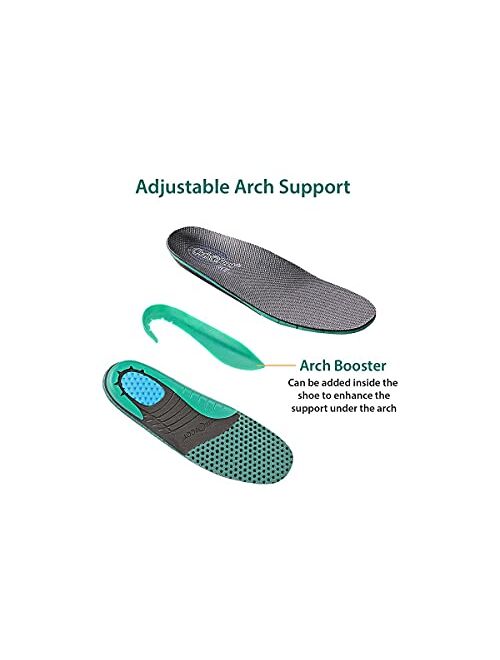 Orthofeet Men's Arch Support Sneakers with Two-Strap System Alamo