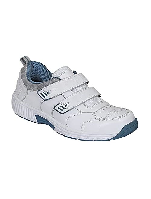 Orthofeet Men's Arch Support Sneakers with Two-Strap System Alamo