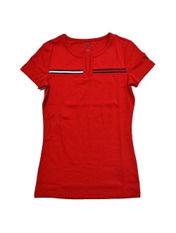 Women's Split-Neck T-Shirt