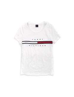 Women's Adaptive T Shirt with Magnetic Closure Signature Stripe Tee