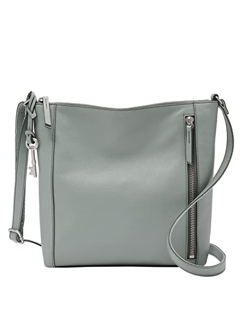 Fossil Women's Tara Leather Crossbody Purse Handbag