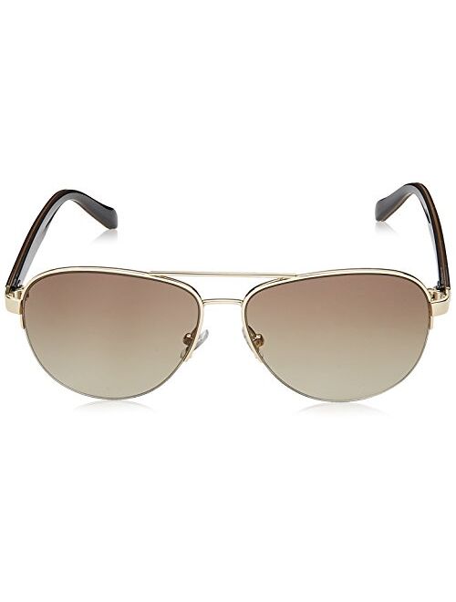 Fossil Women's Fos3062s Aviator Sunglasses