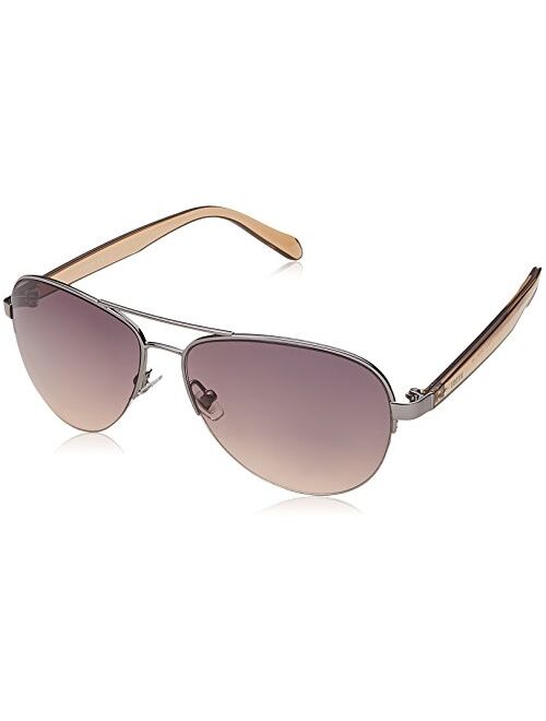 Fossil Women's Fos3062s Aviator Sunglasses