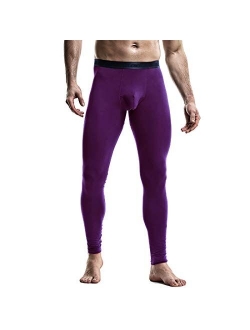 Men's Thermal Underwear Thermal Bottoms Long Johns Bottoms Thermal Pants 2 In 1 Underwear