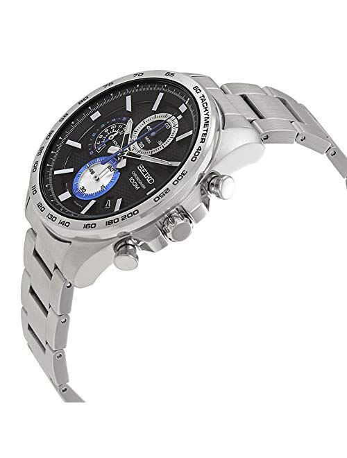 Seiko neo Sports Mens Analog Quartz Watch with Stainless Steel Bracelet SSB257P1