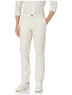 Men's Standard Slim-fit Lightweight Stretch Pant