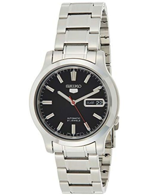 Seiko Men's SNK795K1S Stainless-Steel Analog with Black Dial Watch