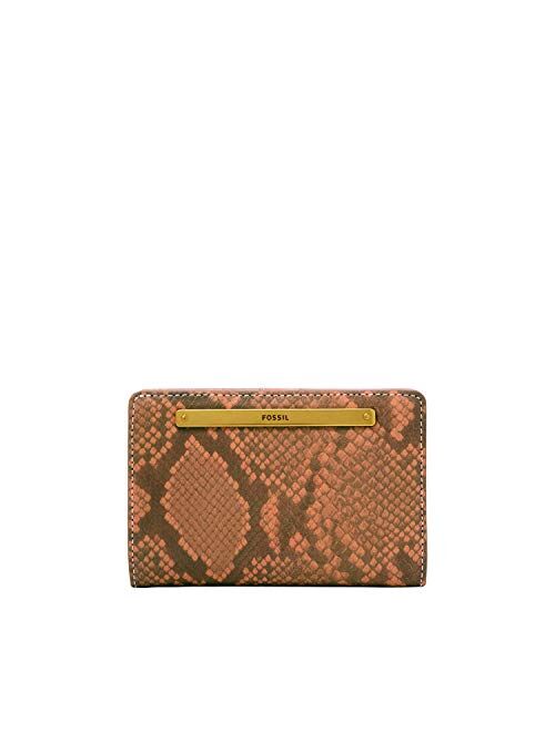 Fossil Women's Liza Leather Multifunction Bifold Wallet