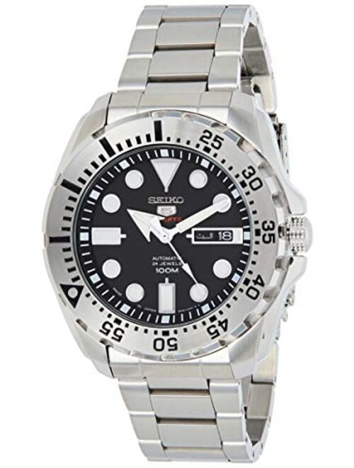 Seiko 5sports Men's Automatic Stainless steel Watch 100M W/R - (Made in Japan) - SRP599J1