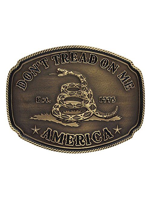 Montana Silversmiths 2nd Amendment Series Attitude Western Belt Buckle