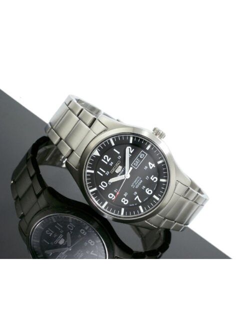 SEIKO Men's self-Winding Watch Made ​​in Japan Black SNZG13J1