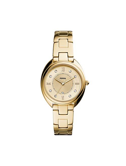 Fossil Women's Gabby Stainless Steel Crystal Accented Quartz Watch