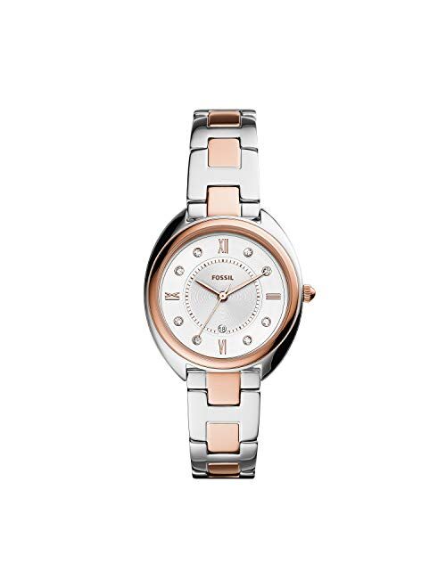 Fossil Women's Gabby Stainless Steel Crystal Accented Quartz Watch