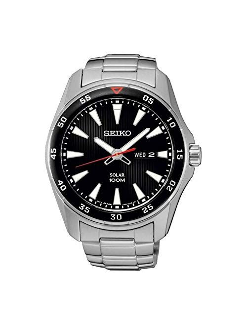 Watch Seiko Solar Sne393p1 Men´s Black