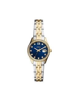 Women's Scarlette Micro Stainless Steel Crystal-Accented Quartz Watch