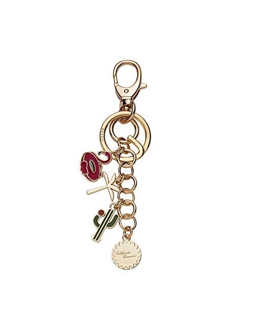 Fossil Women's Gift Stainless Steel Keychain Key Fob