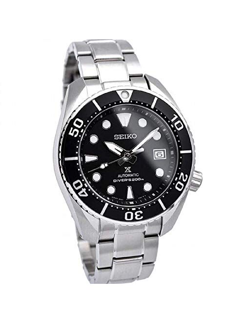 Seiko Prospex 3rd Gen"Sumo" Diver's 200m Automatic Black Dial Sapphire Glass Watch SPB101J1