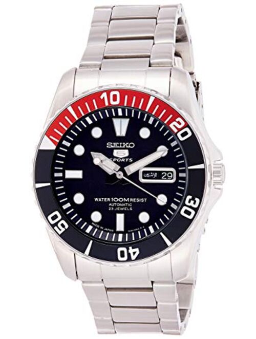 Seiko Mens Watch 5 SPORTS Analog Casual Automatic JAPAN Watch SNZF15J1