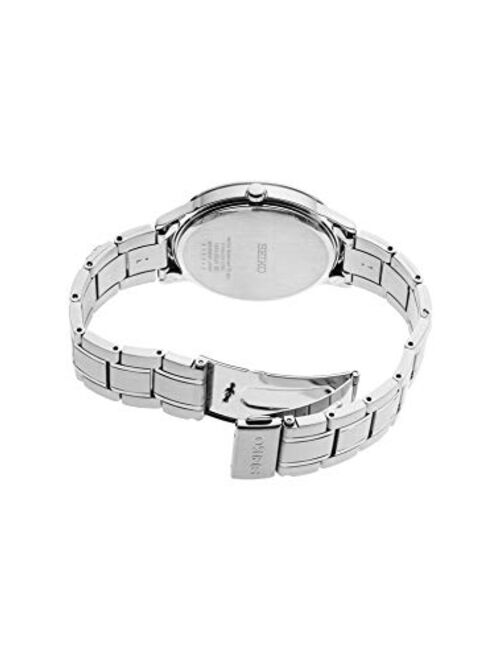 Seiko Men's Japanese Quartz Stainless Steel Strap, Silver, 0 Casual Watch (Model: SGEH89)