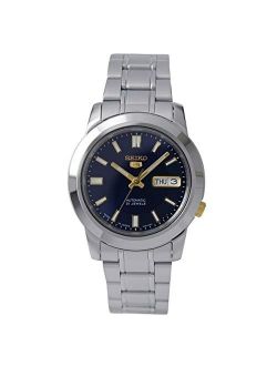 5 Automatic Blue & Gold Dial Gents SNKK11J1