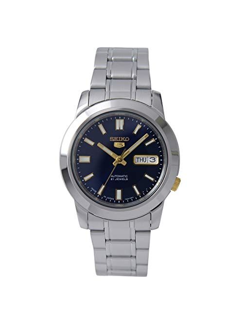 Seiko 5 Automatic Blue & Gold Dial Gents SNKK11J1