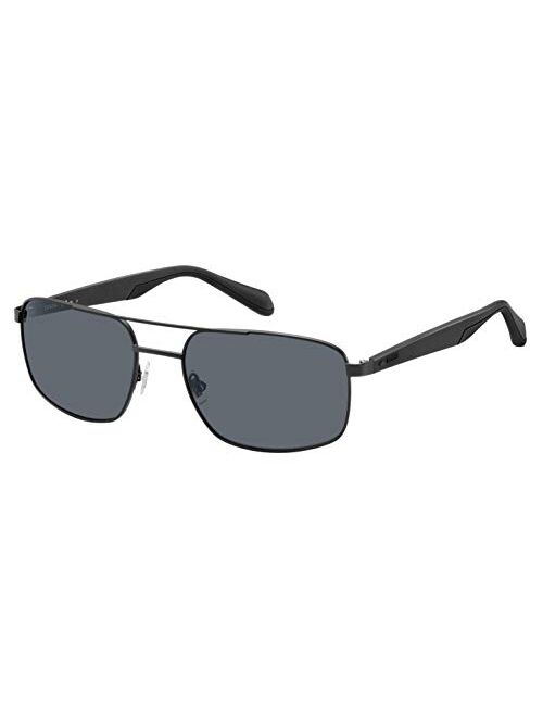 Fossil Men's Fos 2088/S Rectangular Sunglasses