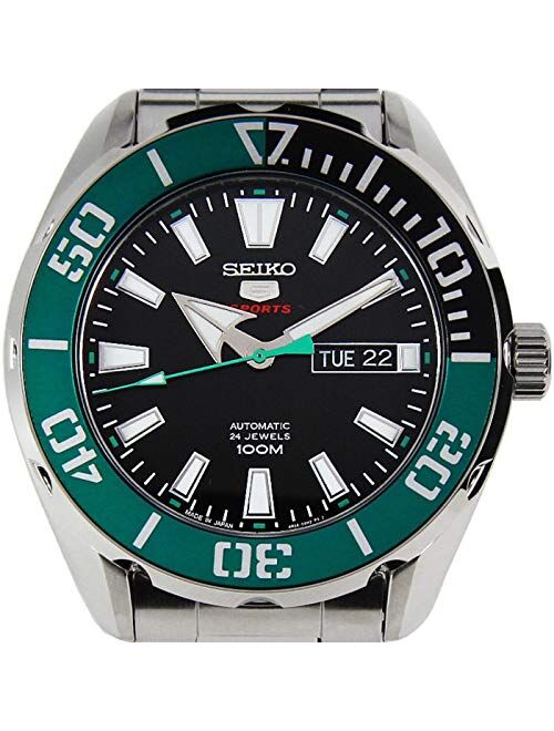 Seiko 5 Sports Automatic Black Dial Men's Watch SRPC53J1