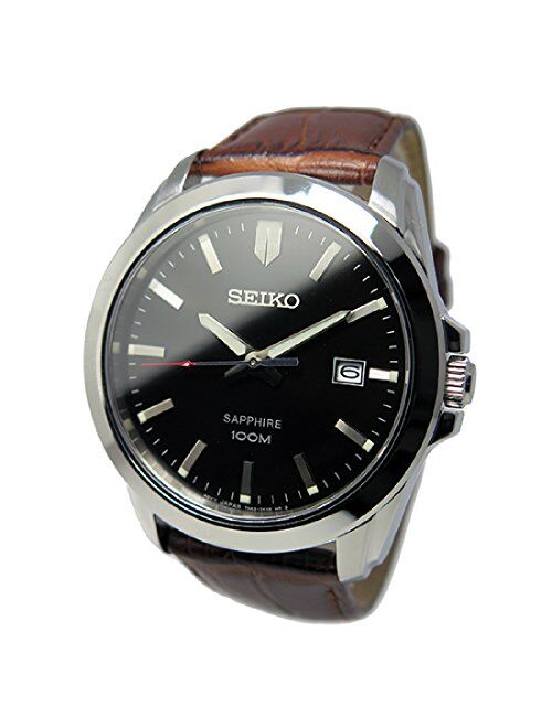 Seiko Mens Seiko Quartz Analog Casual Watch (Imported) SGEH49P2