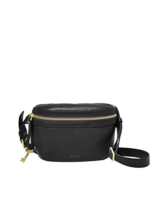 Fossil Women's Brenna Leather Convertible Waist Belt Bag Purse