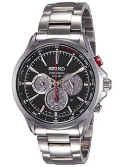 Solar SSC493P1 Chronograph Steel Man Silver