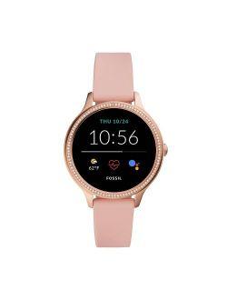 Women Gen 5E FTW6066 Smartwatch 42mm - Rose Gold-tone With Blush Silicone