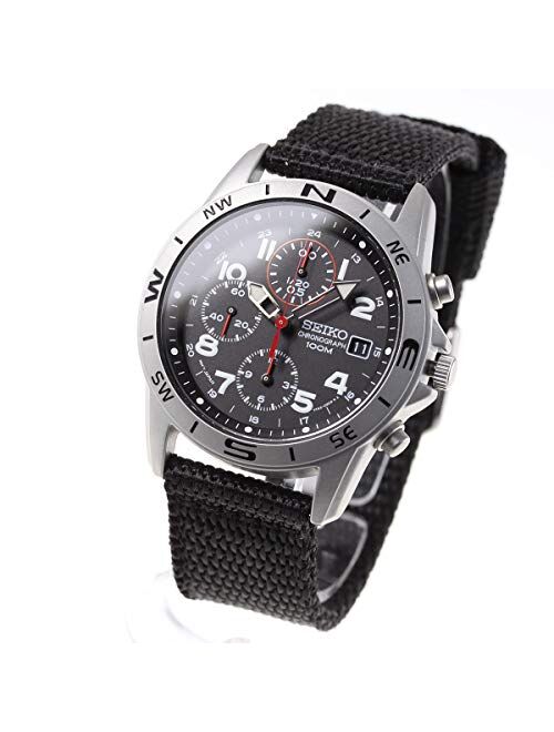 Seiko import Black SND399P men's SEIKO watch imports overseas models