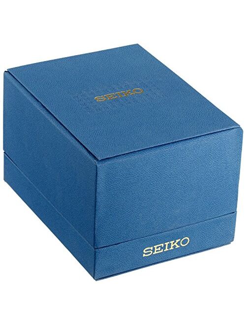 Seiko Men's SSC389 Solar Chrono Analog Display Japanese Quartz Silver Watch