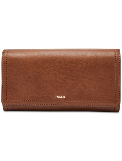 Fossil Logan Leather Flap Wallet