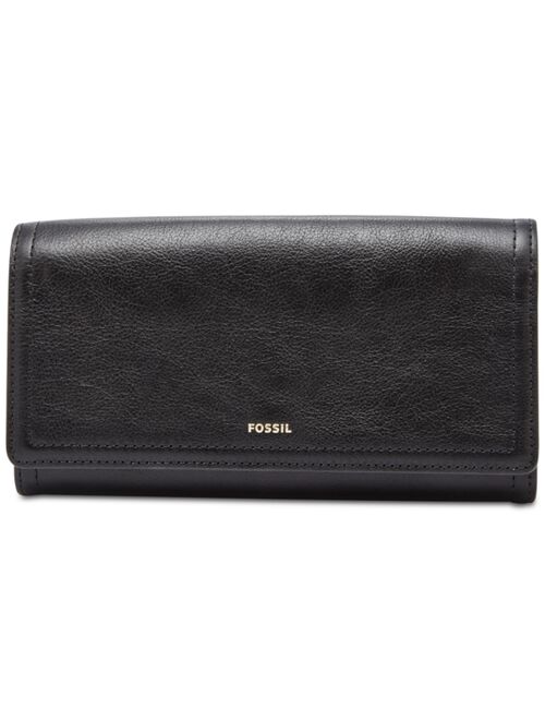 Fossil Logan Leather Flap Wallet