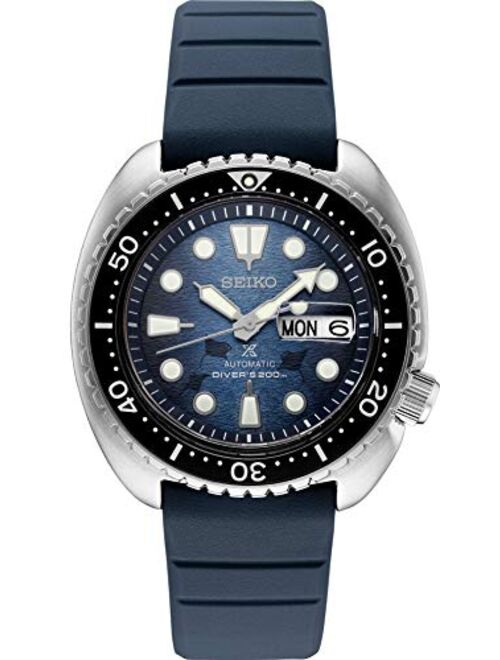 Seiko Prospex Special Edition SRPF77 Blue Silicone Automatic Day Date Diver's Watch