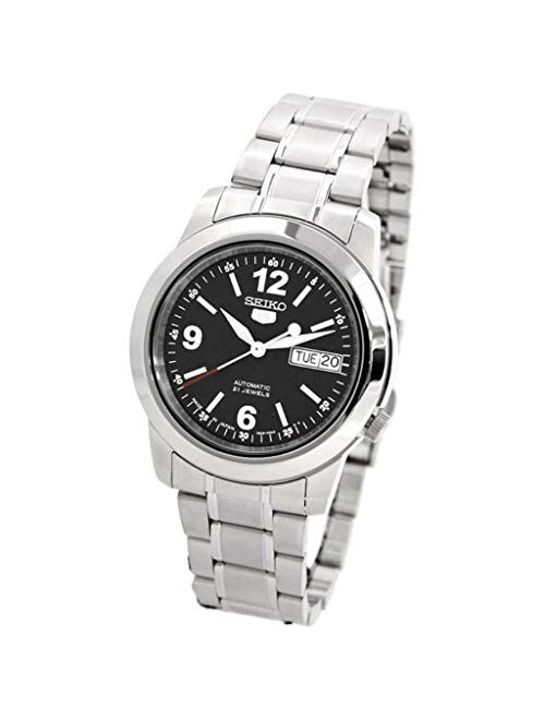 Seiko SNKE63J1 Mens 5 Automatic Black Dial Stainless Steel Watch