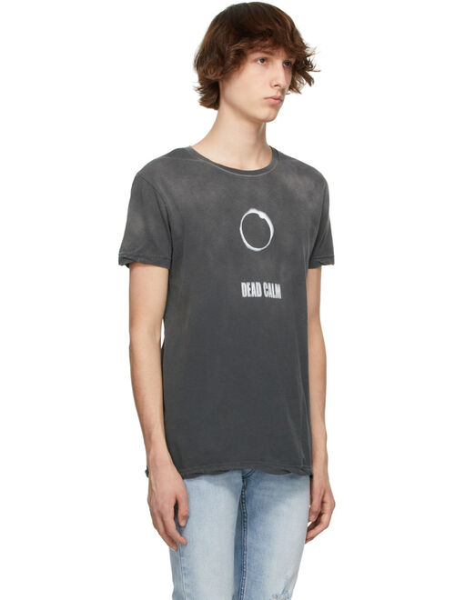 Grey 'Calm' Seeing Lines T-Shirt