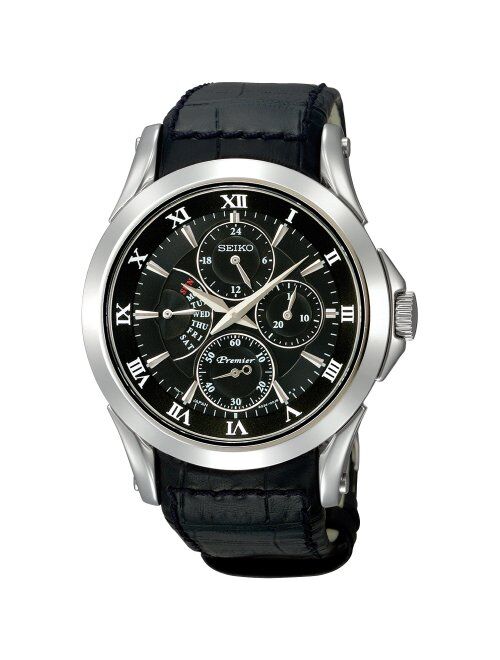 Seiko Men's SRL021 Black Dial Watch