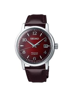 Presage Automatic Red Dial Men's Watch SRPE41J1