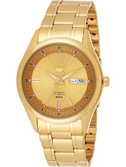 5 Automatic Gold Dial Men's Watch SNKN96J1