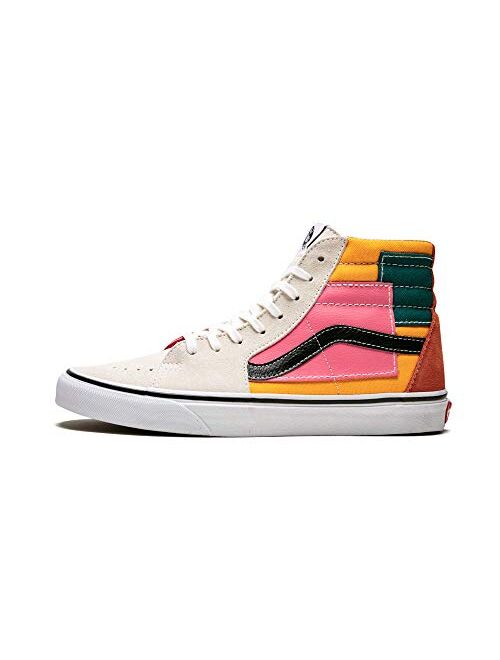 Vans Sk8-Hi (Dark Aura) Multi/True White Fashion Sneaker Shoes Men's