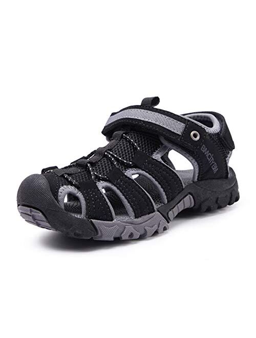 BMCiTYBM Boys Girls Sport Sandals Closed Toe Water Hiking Beach Outdoor Shoes (Toddler/Little Kids)