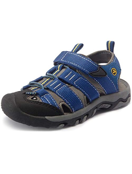 ATIKA Kids Closed Toe Sandals, Outdoor Hiking Water Sandals, Sport Athletic Beach Summer Shoes (Toddler/Little Kid/Big Kid)