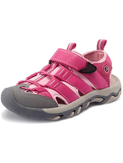 ATIKA Kids Closed Toe Sandals, Outdoor Hiking Water Sandals, Sport Athletic Beach Summer Shoes (Toddler/Little Kid/Big Kid)