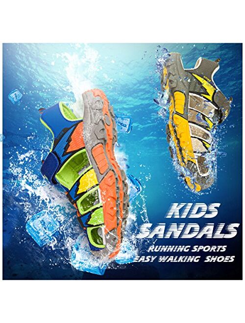 VITUOFLY Kids Sandals Boys Outdoor Hiking Sports