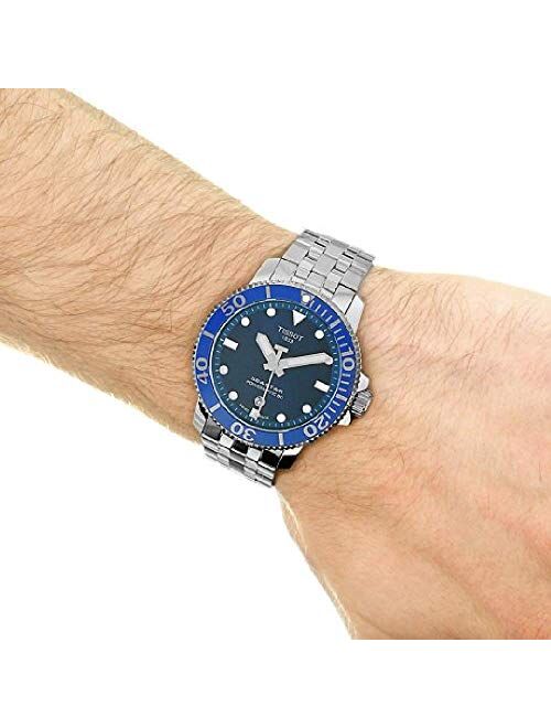 Tissot Men's Seastar 660/1000 Stainless Steel Casual Watch Grey T1204071104100