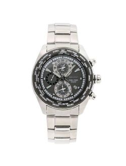 Men's SPL035 Criteria Stainless Steel Chronograph Grey Dial Watch