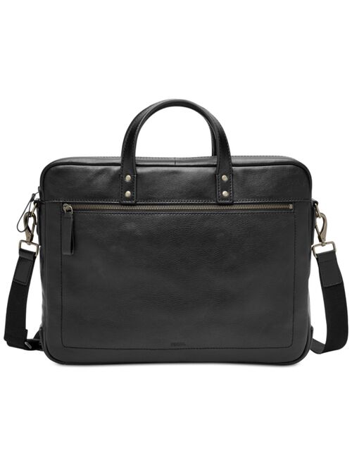 Fossil Men's Haskell Leather Briefcase