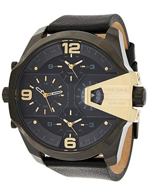 Diesel Men's Uber Chief Multi-Movement Watch with Aviation Inspired crownguard